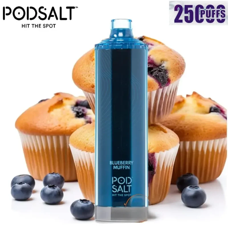 Blueberry Muffin - Pod Salt Onyx Cloud 25000 Puffs Disposable Vape in Dubai, UAE