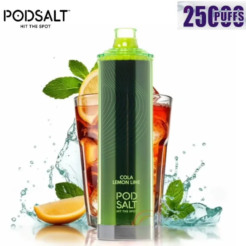 Cola Lemon Lime - Pod Salt Onyx Cloud 25000 Puffs Disposable Vape in Dubai, UAE