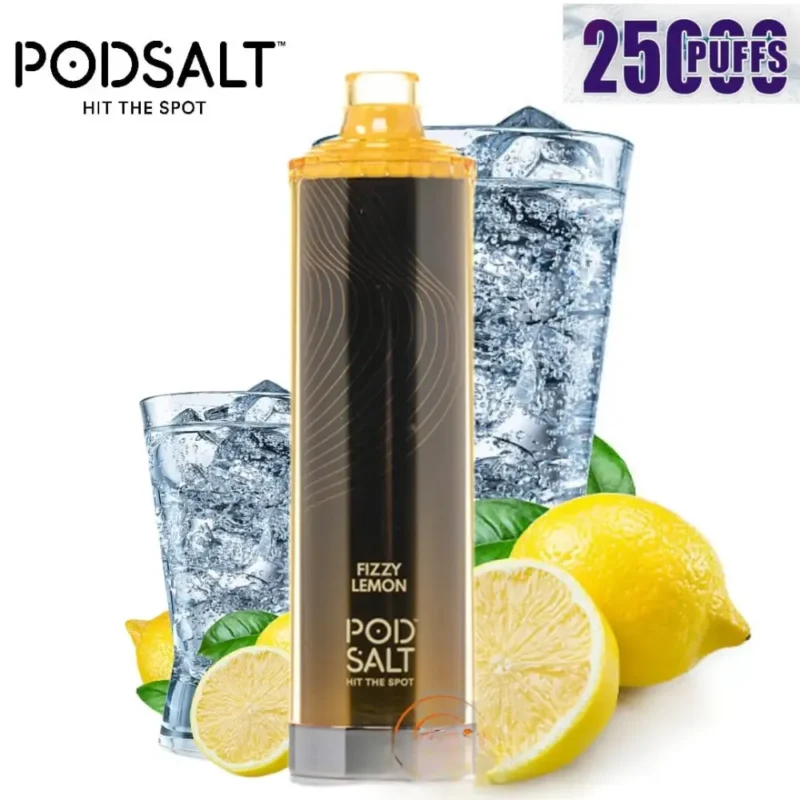 Fizzy Lemon - Pod Salt Onyx Cloud 25000 Puffs Disposable Vape in Dubai, UAE