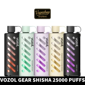 VOZOL Gear Shisha 25000 Puffs Dual Mode Disposable Vape 5mg in Dubai, UAE