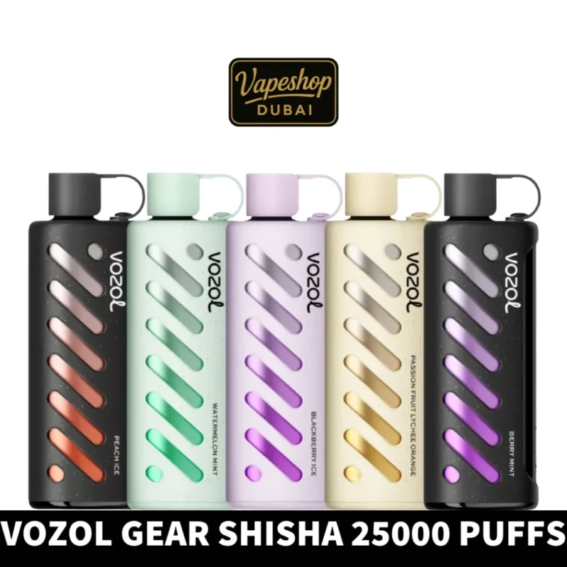 VOZOL Gear Shisha 25000 Puffs Dual Mode Disposable Vape 5mg in Dubai, UAE