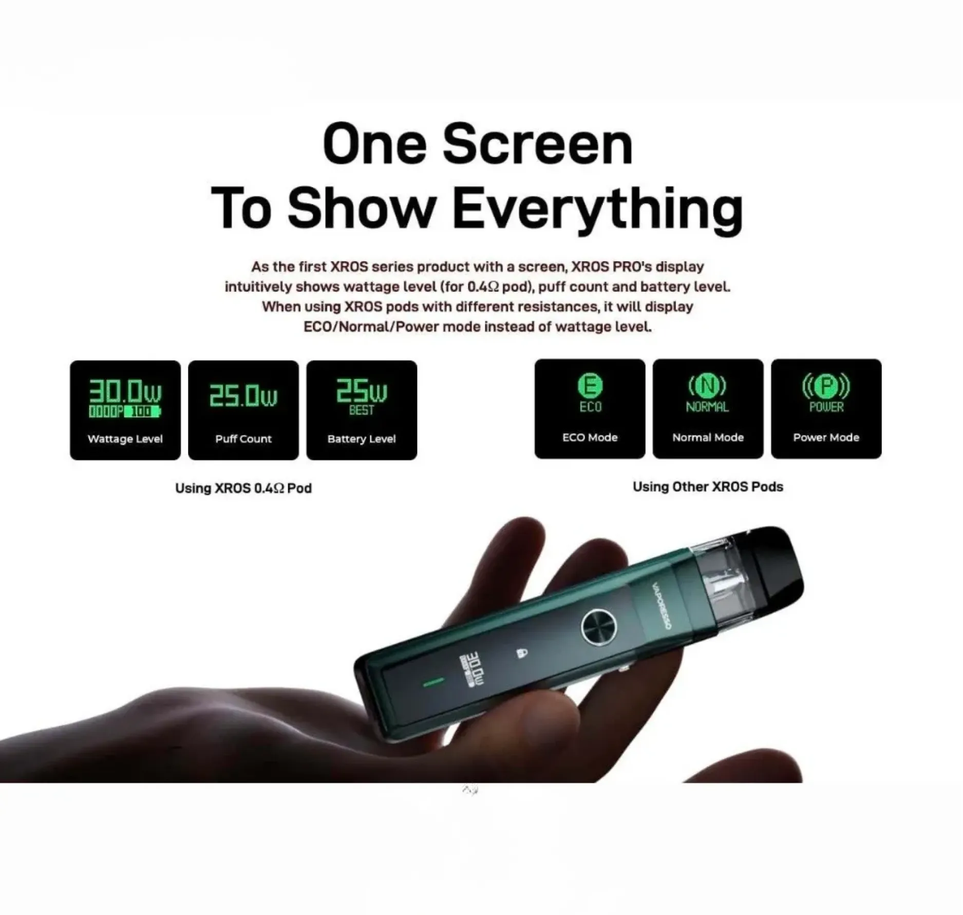 Vaporesso-XROS-Pro-Vape-Kit