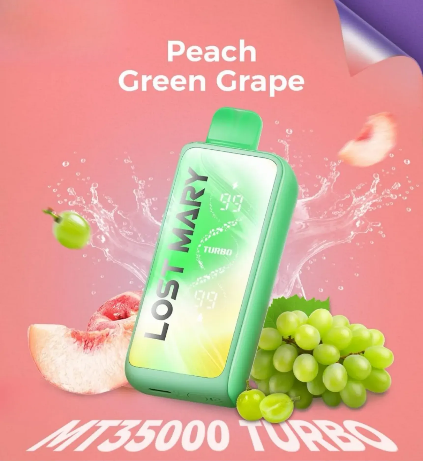 Lost-Mary-Turbo-Peach-Green-Grape