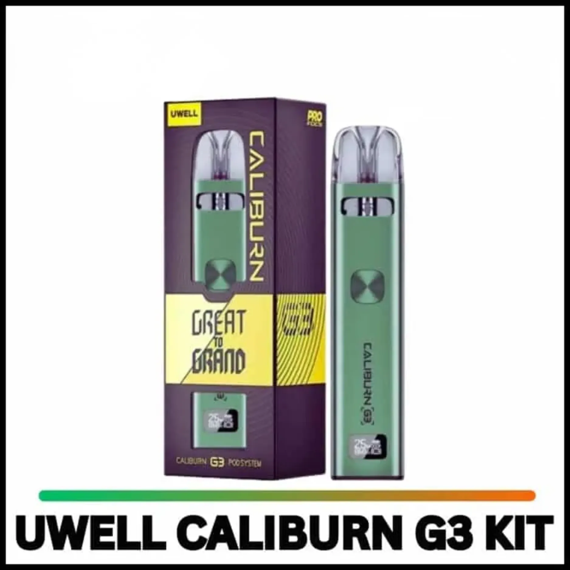 Uwell-Caliburn-G3-Vape-Kit-Green