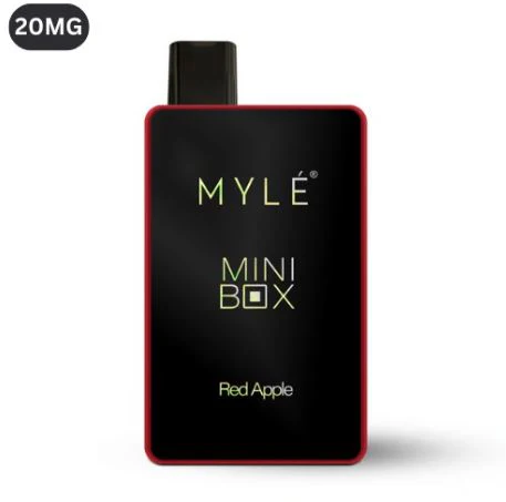 myle mini box tobacco red apple