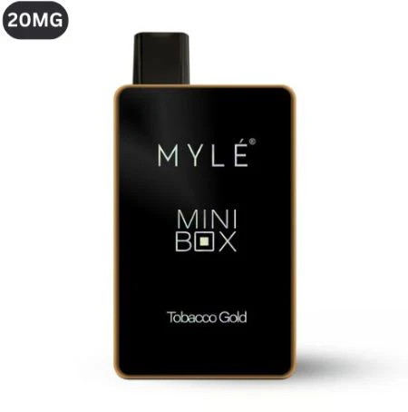 myle mini box tobacco gold